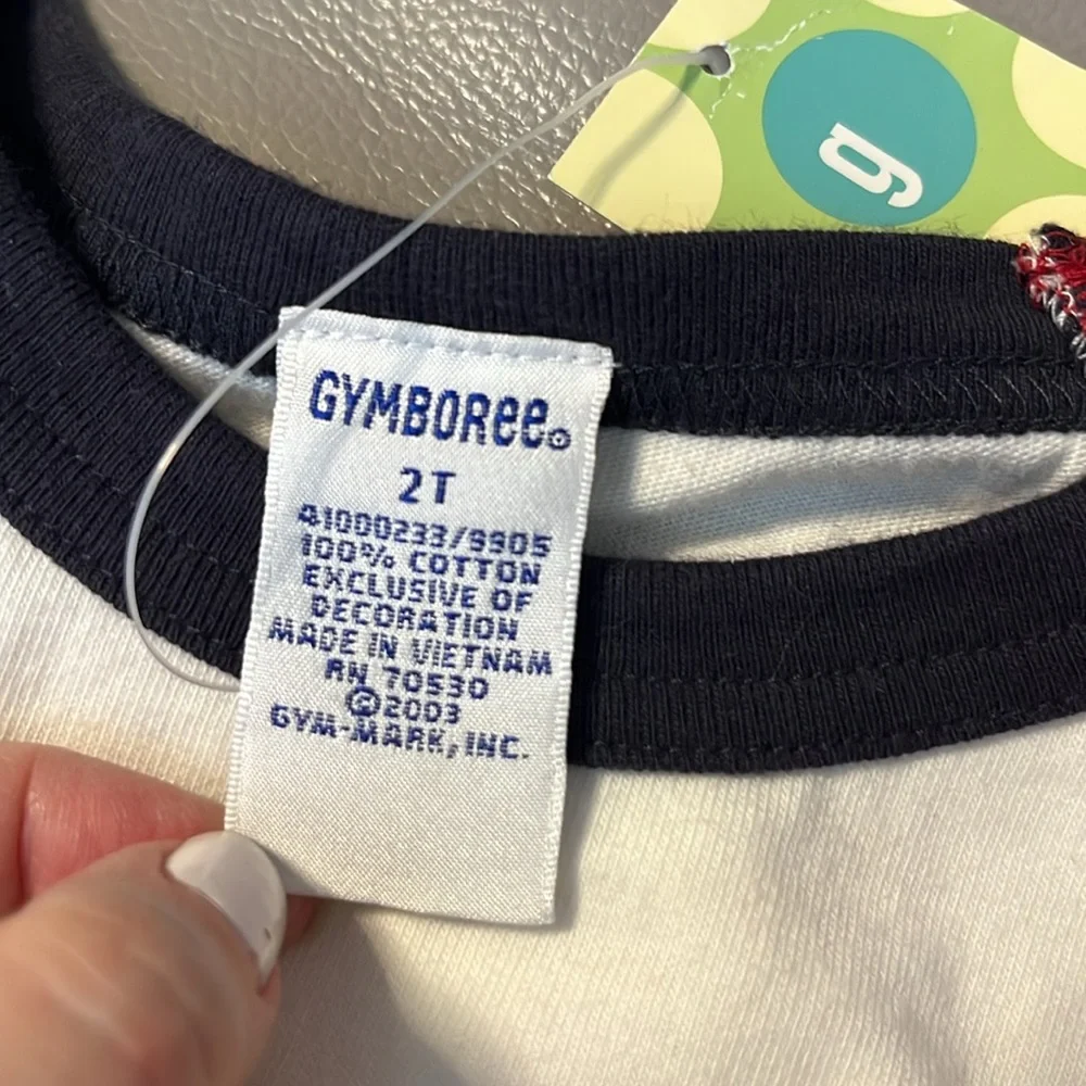 Gymboree Boys Baseball Jersey Raglan Tee 2T NWT